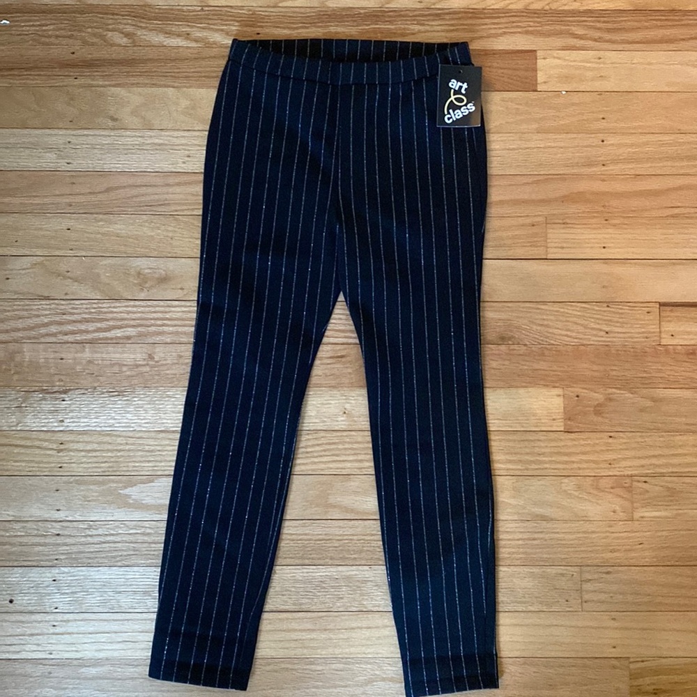 Art Class black w/silver knit pants